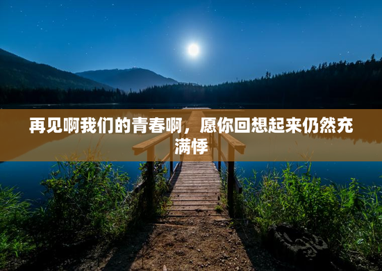 再见啊我们的青春啊，愿你回想起来仍然充满悸