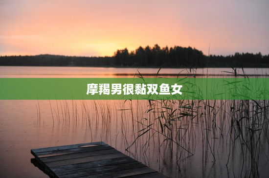 摩羯男很黏双鱼女
