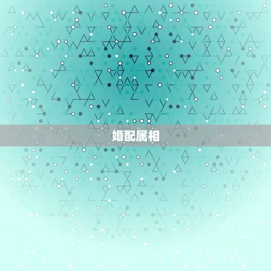 婚配属相