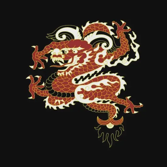 生肖龙祥瑞图腾