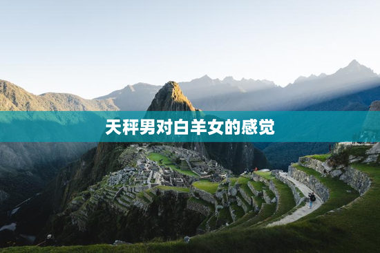 天秤男对白羊女的感觉