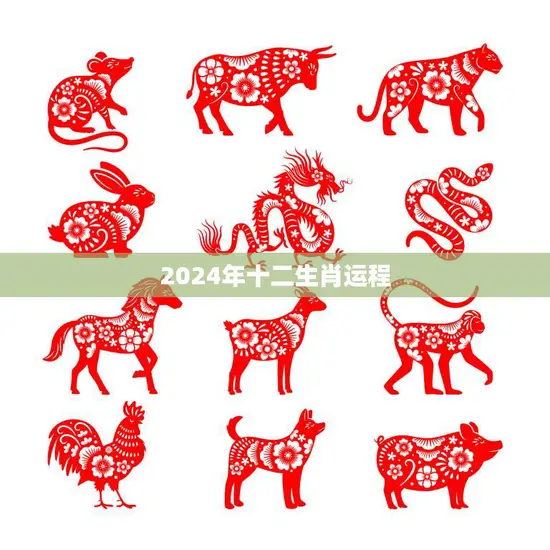 2024年十二生肖运程(大揭秘)