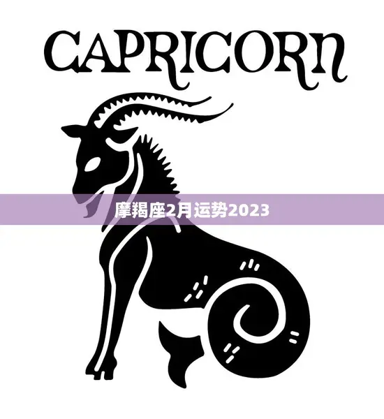 摩羯座2月运势2023(事业稳步上升财运亦佳)