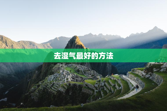 去湿气最好的方法