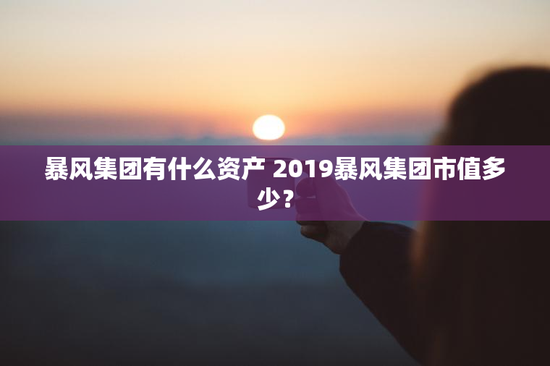 暴风集团有什么资产 2019暴风集团市值多少？