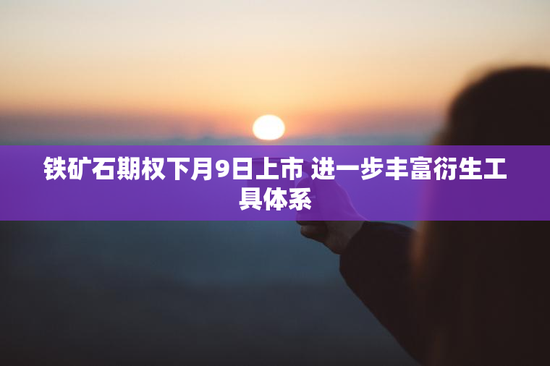 铁矿石期权下月9日上市 进一步丰富衍生工具体系
