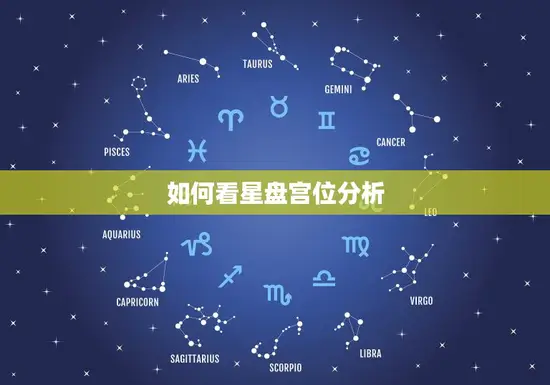 如何看星盘宫位分析