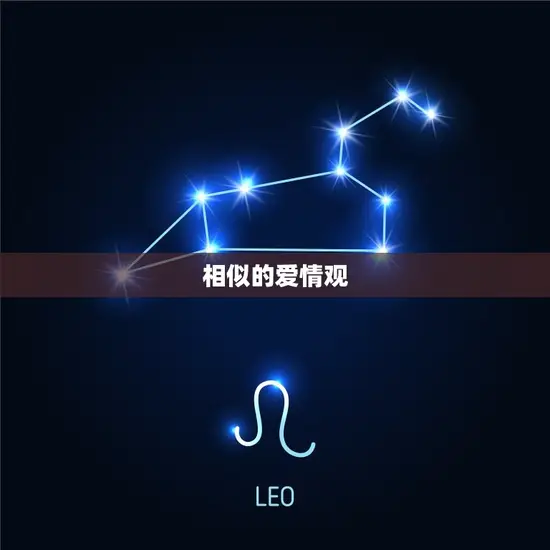 相似的爱情观