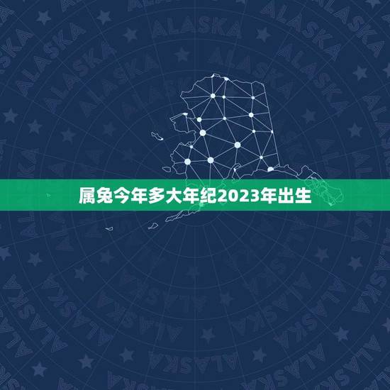 属兔今年多大年纪2023年出生(兔年出生人的年龄计算方法)