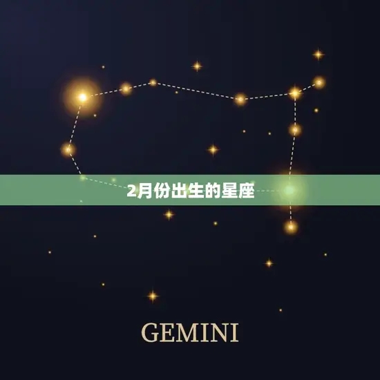 2月份出生的星座