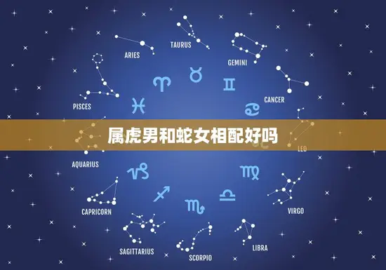 属虎男和蛇女相配好吗