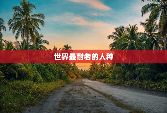 世界最耐老的人种