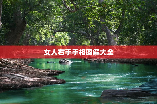女人右手手相图解大全