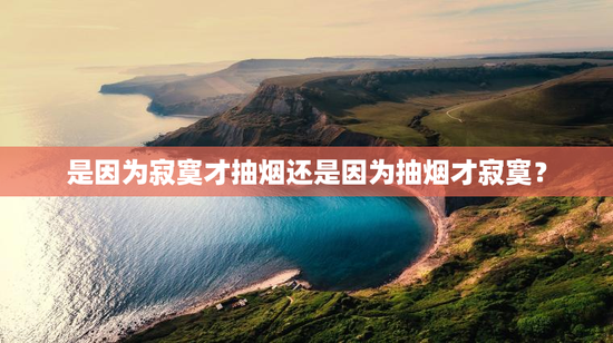 是因为寂寞才抽烟还是因为抽烟才寂寞？