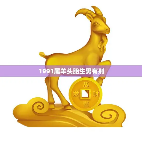 1991属羊头胎生男有刑(如何化解命运难题)