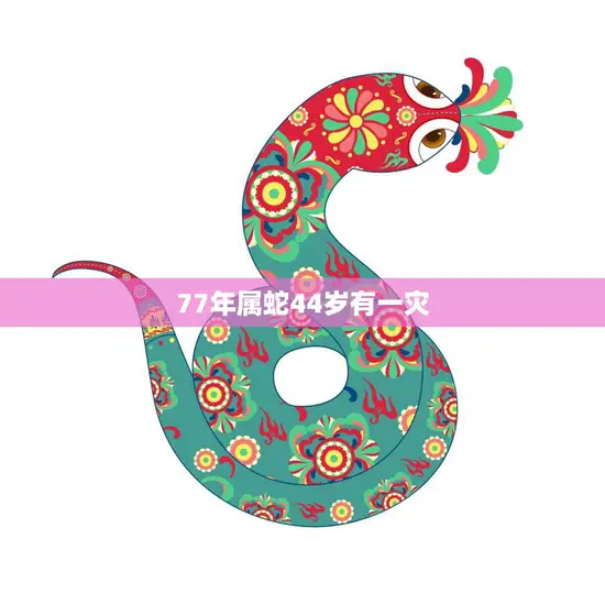 77年属蛇44岁有一灾(如何化解)