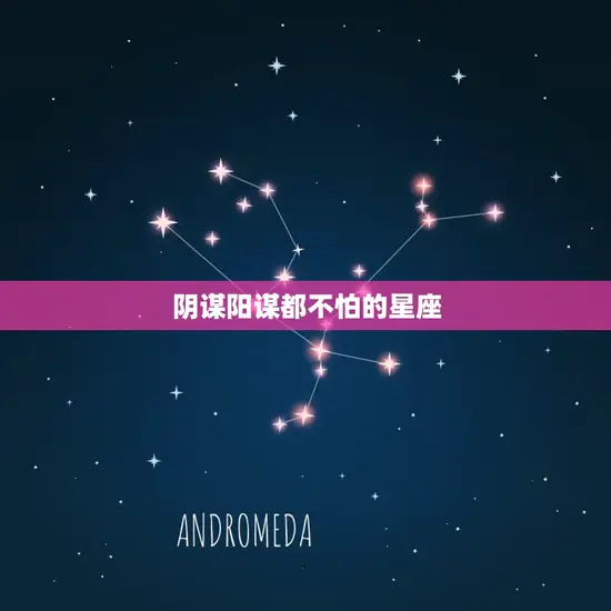 阴谋阳谋都不怕的星座