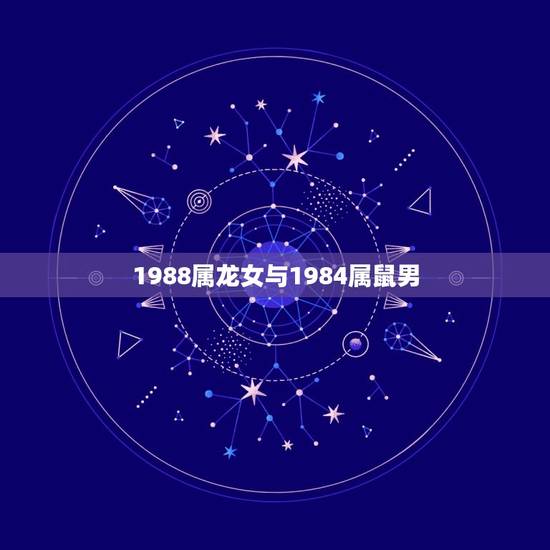 1988属龙女与1984属鼠男(命运交错的爱情故事)