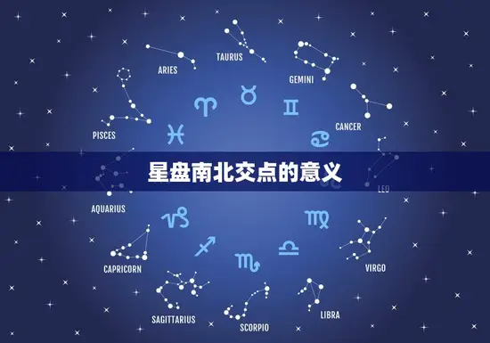星盘南北交点的意义