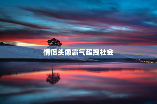 情侣头像霸气超拽社会