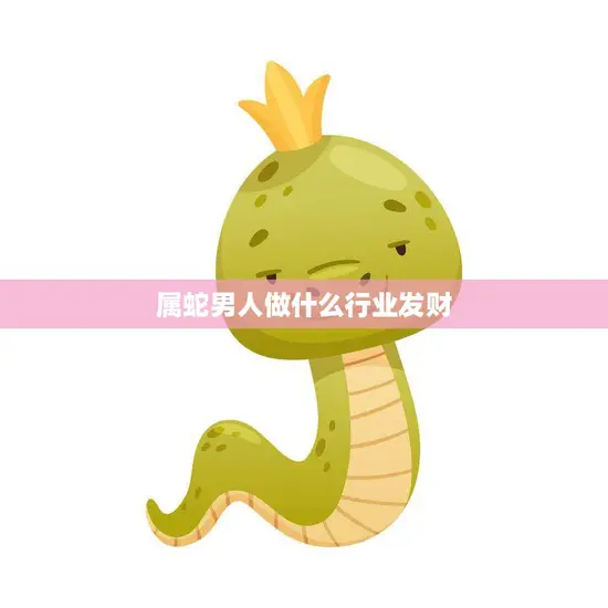 属蛇男人做什么行业发财(聚焦财富增长的最佳选择)