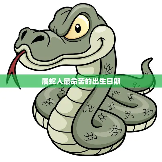 属蛇人最命苦的出生日期(揭秘哪些日期让蛇人命运多舛)
