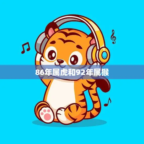 86年属虎和92年属猴(如何搭配成完美CP)