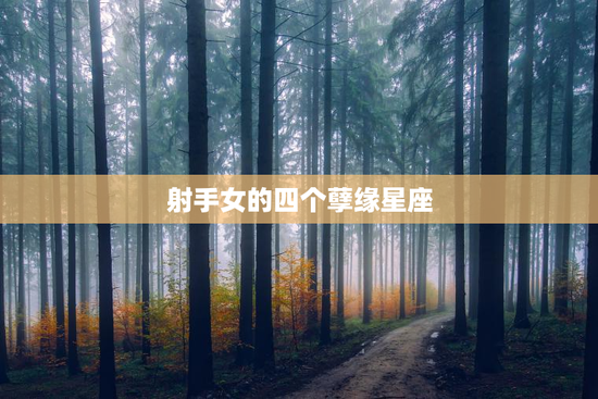 射手女的四个孽缘星座