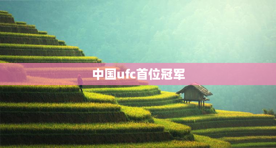 中国ufc首位冠军