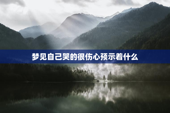 梦见自己哭的很伤心预示着什么