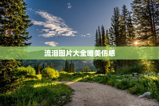 流泪图片大全唯美伤感