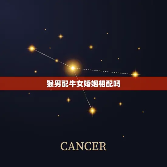 猴男配牛女婚姻相配吗