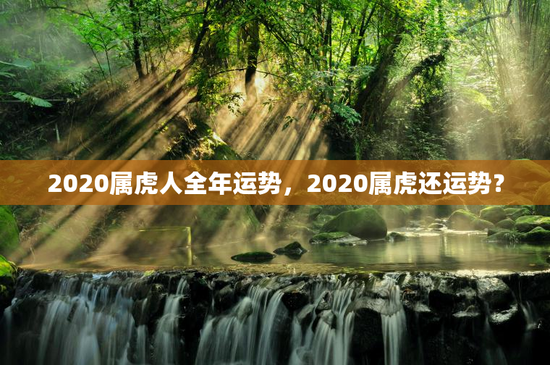 2020属虎人全年运势，2020属虎还运势？