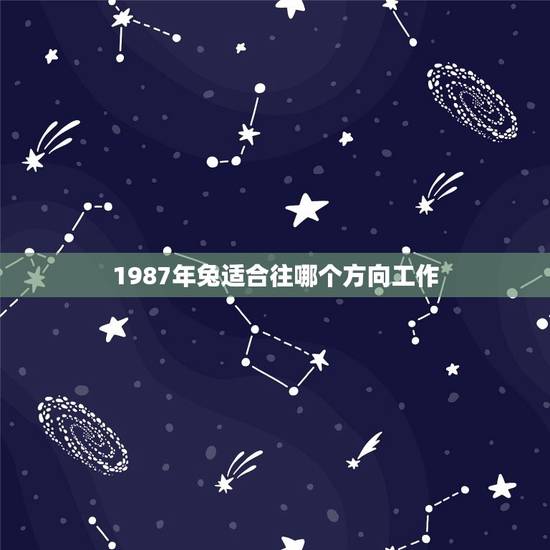 1987年兔适合往哪个方向工作(基于生肖属兔的职业选择建议)