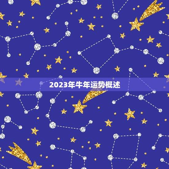 2023年牛年运势概述