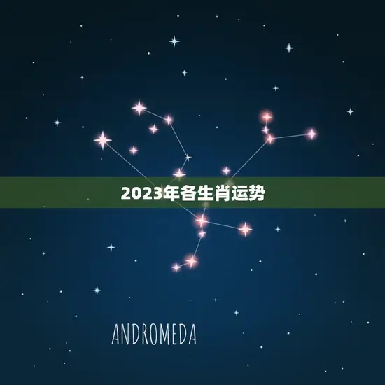 2023年各生肖运势