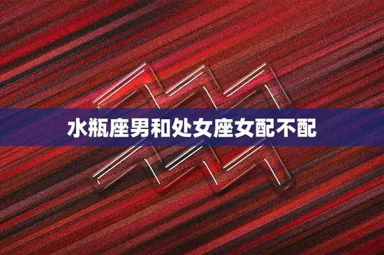 水瓶座男和处女座女配不配(星座配对分析)