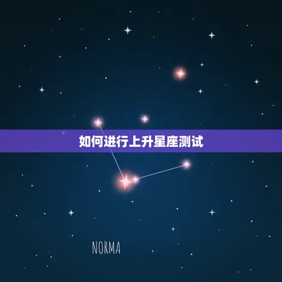 如何进行上升星座测试