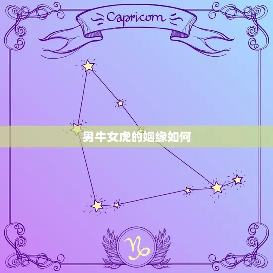 男牛女虎的姻缘如何