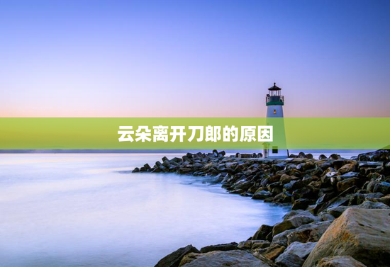 云朵离开刀郎的原因