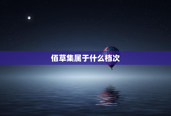 佰草集属于什么档次