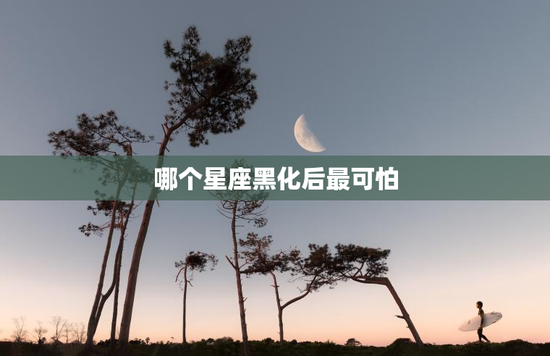 哪个星座黑化后最可怕