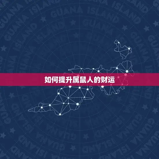 如何提升属鼠人的财运