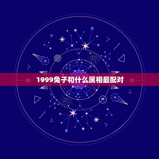 1999兔子和什么属相最配对(十二生肖配对大介绍)