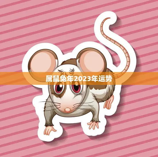 属鼠兔年2023年运势(大展宏图财运亨通)