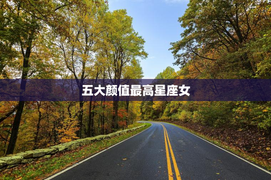五大颜值最高星座女