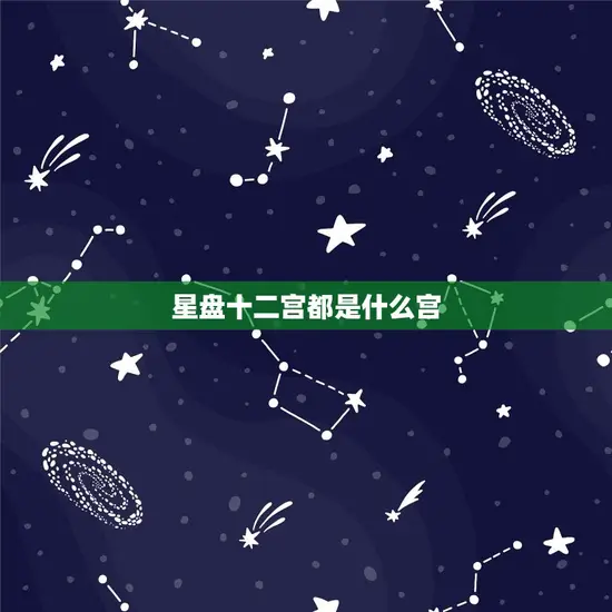 星盘十二宫都是什么宫