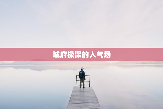 城府极深的人气场