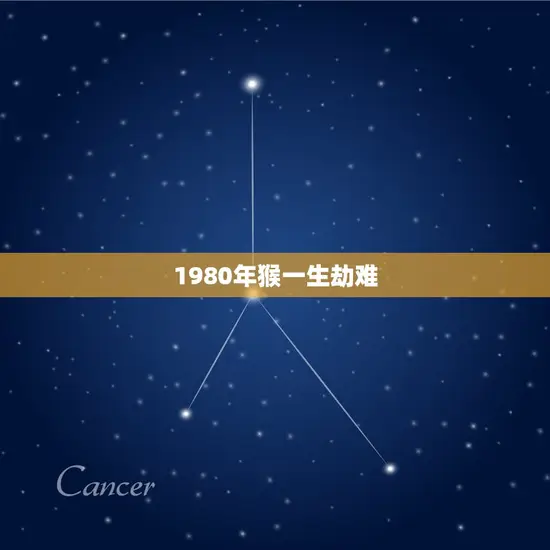 1980年猴一生劫难