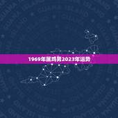 1969年属鸡男2023年运势（星座运势预测）